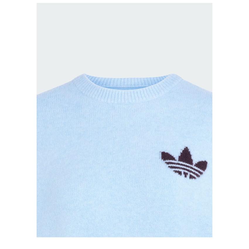 アディダスオリジナルス adidas originals ESS ニット ティッピング クルーネック ジャンパー トップス 長袖 ロゴ lf6548 爆買 | anuke | 12