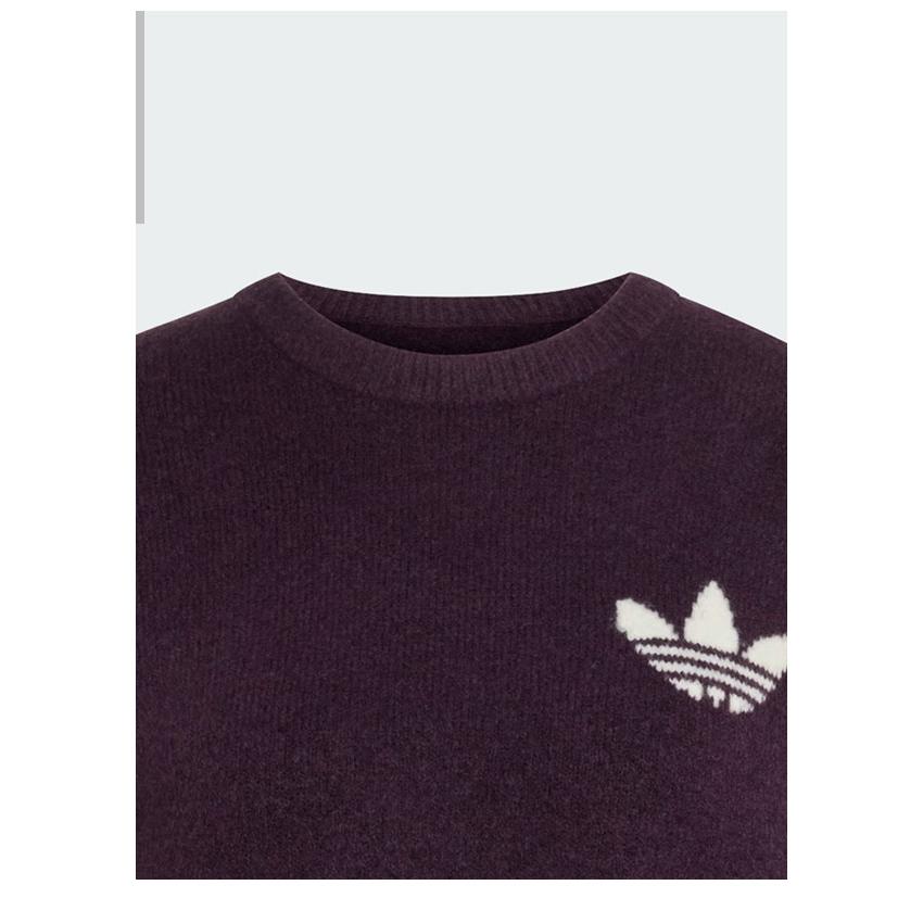 アディダスオリジナルス adidas originals ESS ニット ティッピング クルーネック ジャンパー トップス 長袖 ロゴ lf6548 爆買 | anuke | 17