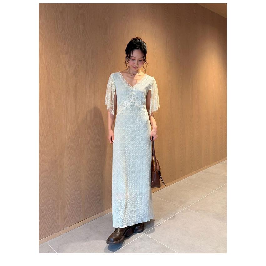 LILY BROWN（リリーブラウン） ワンピース 26春夏 レースカットソー