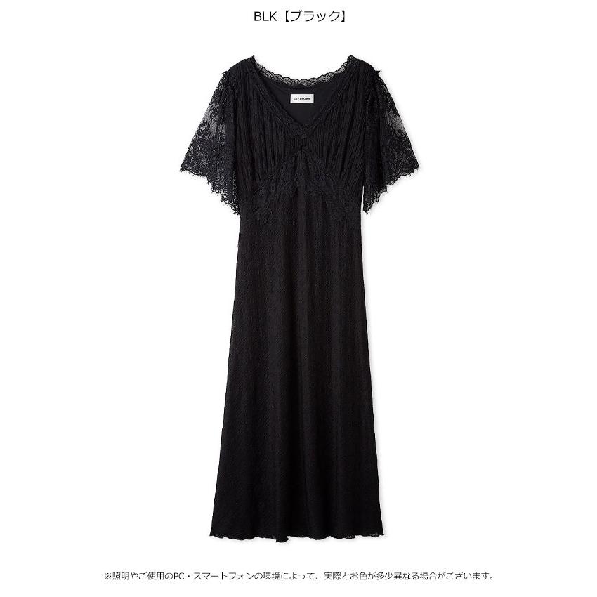 LILY BROWN（リリーブラウン） ワンピース 26春夏 レースカットソー 