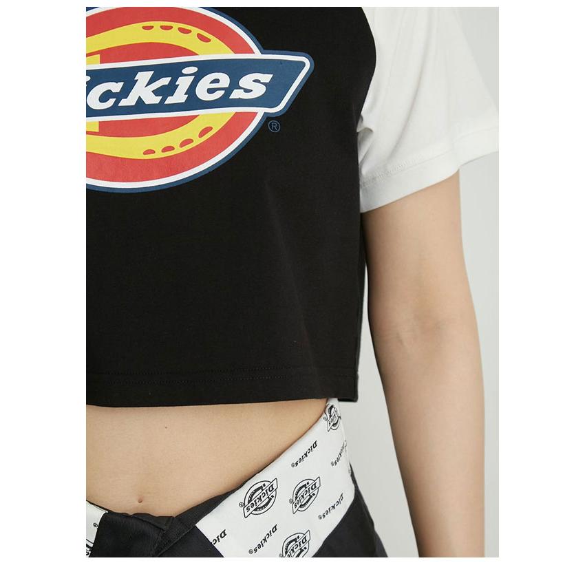 リリーブラウン LILY BROWN トップス 24春夏 【LILY BROWN Dickies】クロップドロゴTシャツ 半袖 クロップド丈 lwct242058｜doubleheart｜17