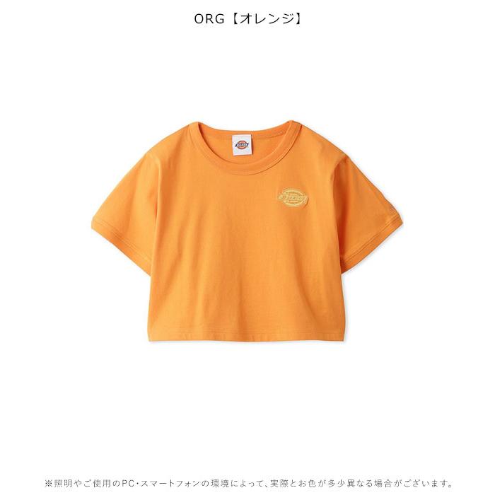 リリーブラウン LILY BROWN トップス 24春夏 【LILY BROWN Dickies】クロップドロゴTシャツ 半袖 クロップド丈 lwct242058｜doubleheart｜04