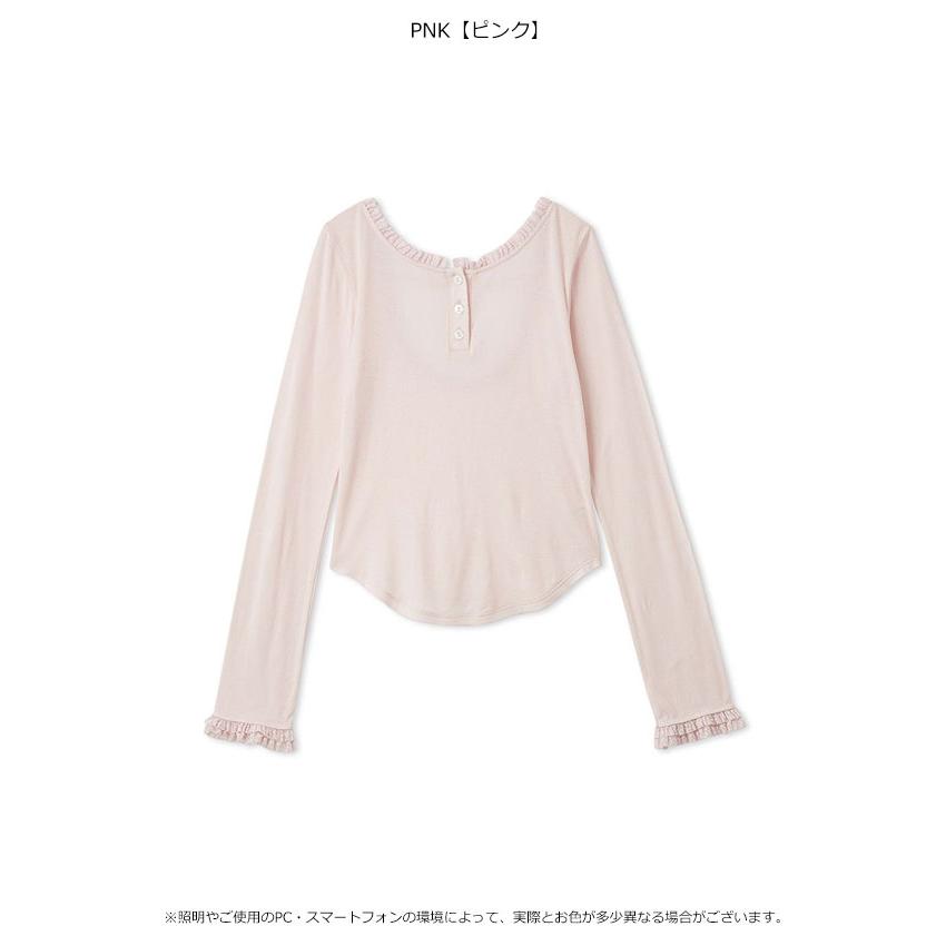 リリーブラウン^_^バックオープントップス&amp;スカート^_^やっこです リリーブラウン LILY BROWN バックオープンヘンリーネックカット
