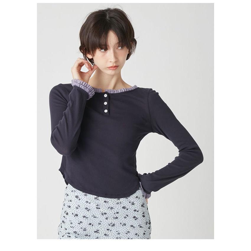 LILY BROWN / リリー ブラウン トップス カットソー 本日購入最新作 LILY BROWN（リリーブラウン） SALE10%OFF リリー ブラウン トップス