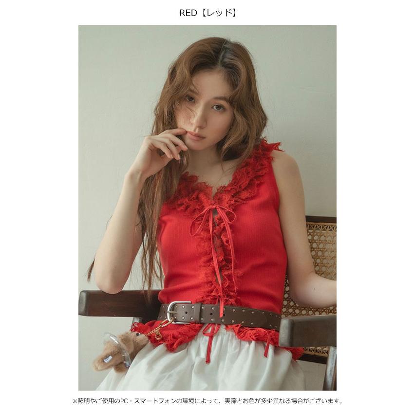 Lilly Brown★今季売り切れ完売＊刺繍フリルトップス hearty-select_lwnt261123