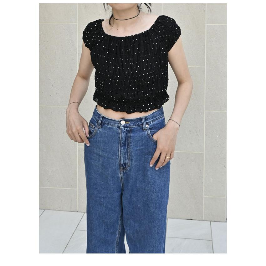 LILY BROWN（リリーブラウン） トップス 26春夏 シャーリングカット 