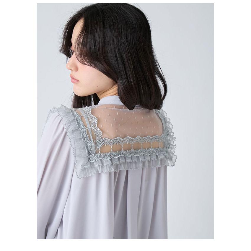 vintage ブラウス littlelily オーガンザボウタイブラウス(シャツ・ブラウス)｜トップス｜LILY BROWN