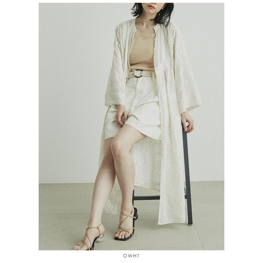 希少 大人気 即納 リリーブラウン Lily Brown 21春夏 オリエンタル刺繍ガウン レディース ワンピース 2way ロング丈 長袖 ロングスリーブ 二の腕カ 在庫一掃 Www Iacymperu Org