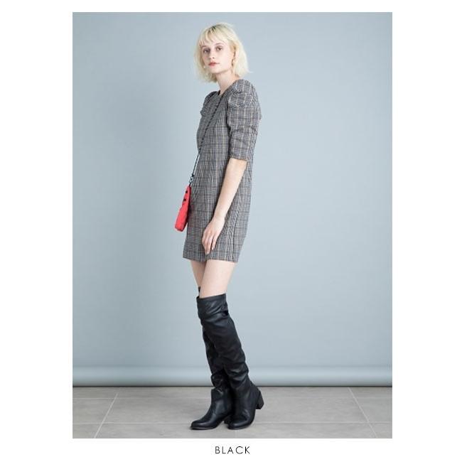 Sale リリーブラウン Lily Brown パワーショルダーレトロワンピース ワンピース レディース ミニワンピ ボリューム袖 半袖 チェック 結婚式 お呼ばれ Lwfo バッグ ワンピースのダブルハート 通販 Yahoo ショッピング