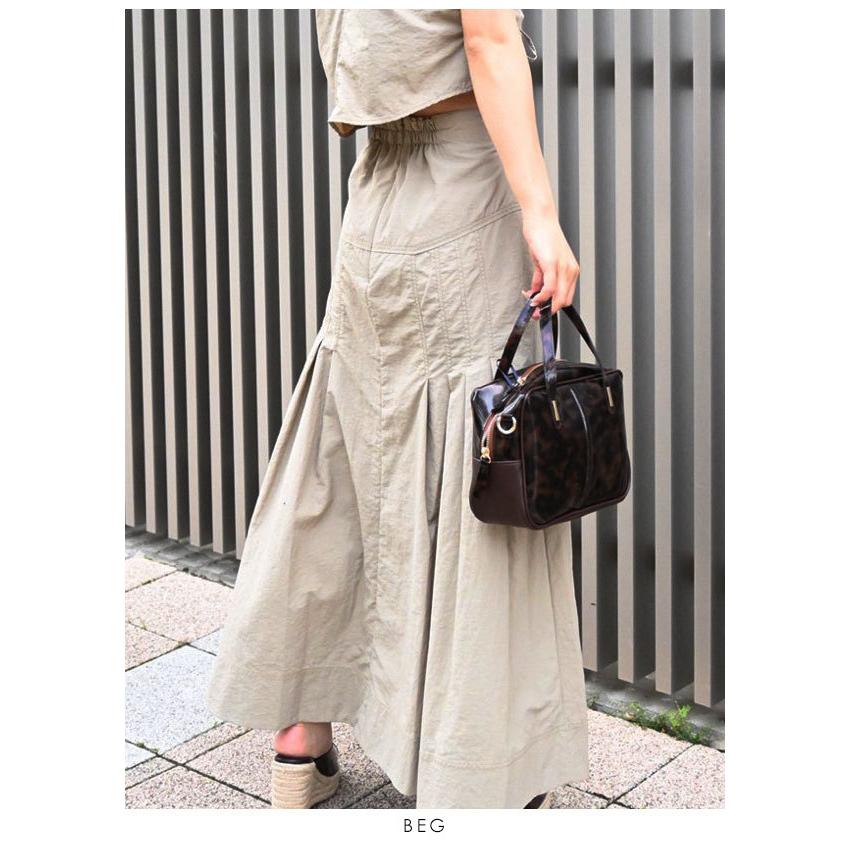 Sale リリーブラウン Lily Brown 21春夏 配色ステッチセットアップ レディース セットアップ トップス スカート ワンピース 2way ノースリーブ ロング丈 Lwfo2167 Select Shop Double Heart 通販 Yahoo ショッピング