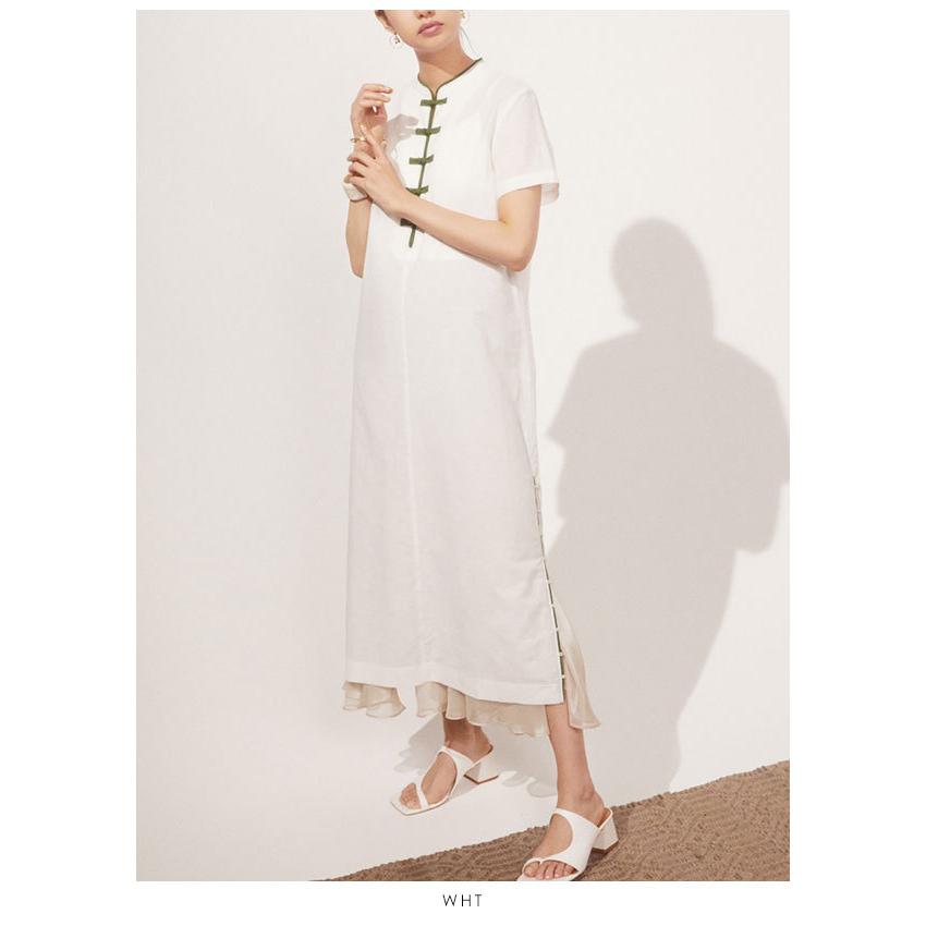 Sale リリーブラウン Lily Brown 21春夏 チャイナディティールワンピース レディース ワンピース チャイナ チャイナワンピース チャイナドレス Lwfo2186 バッグ ワンピースのダブルハート 通販 Yahoo ショッピング