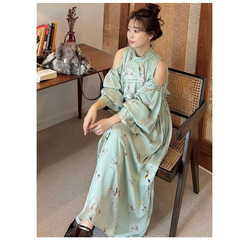 LILY BROWN ショルダーオープンワンピース　サイズ1 LILY BROWN（リリーブラウン） SALE40%OFF リリー ブラウン ワンピース
