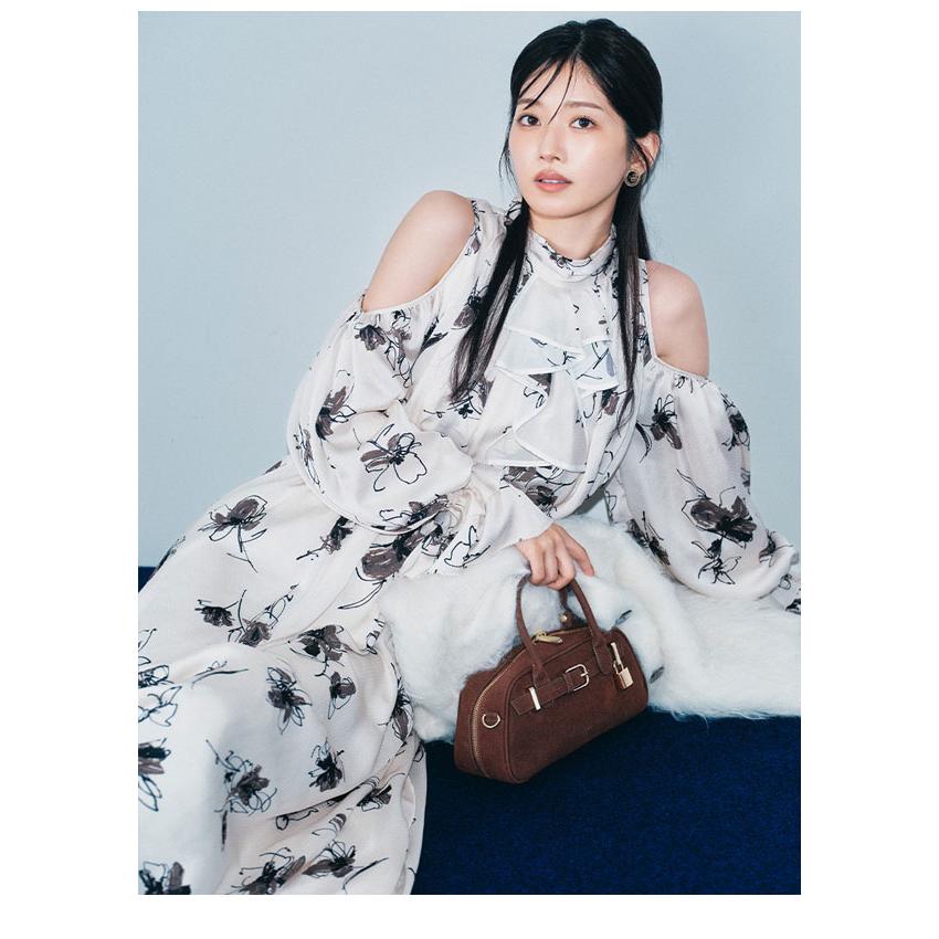 LILY BROWN ショルダーオープンワンピース　サイズ1 LILY BROWN（リリーブラウン） SALE40%OFF リリー ブラウン ワンピース