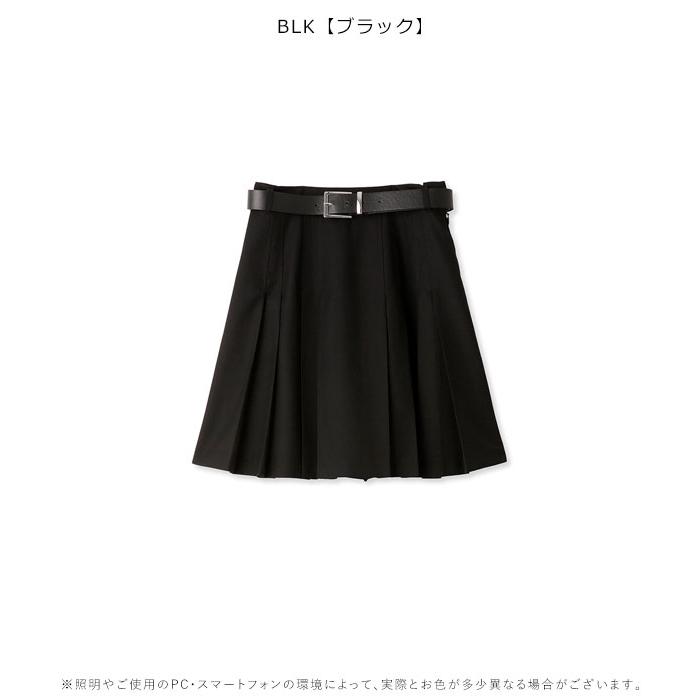 SALE リリーブラウン LILY BROWN 23秋冬 ベルト付きプリーツスカショーパン ボトムス パンツ スカート ミニ丈 lwfp234076｜doubleheart｜04