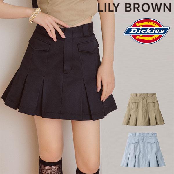 リリーブラウン限定LILY BROWN Dickiesプリーツミニスカショーパン 楽天市場】【即日出荷】(期間限定12%OFF) Lily Brown リリー