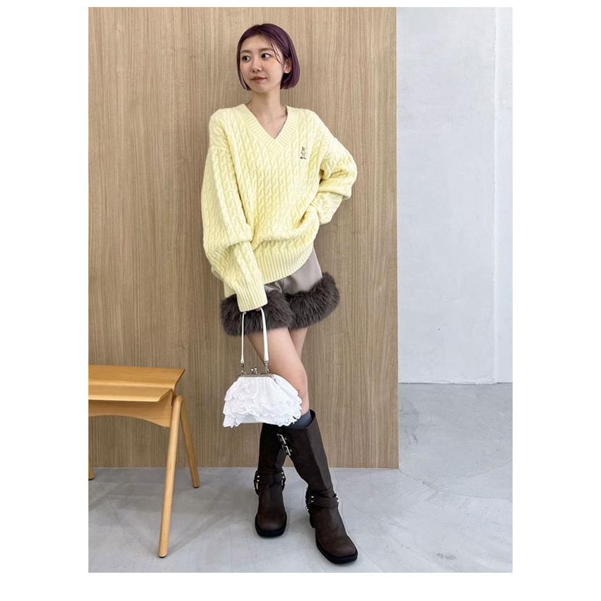 LILY BROWN SALE50%OFF リリーブラウン ボトムス 24秋冬 エコ LILY BROWN SALE50%OFF リリーブラウン ボトムス 24秋冬 エコ