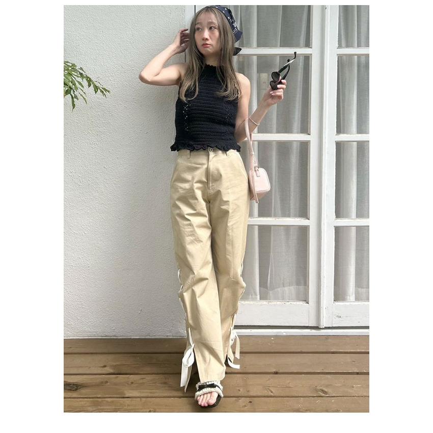LILY BROWN（リリーブラウン） ボトムス 26春夏 レースアップデザイン