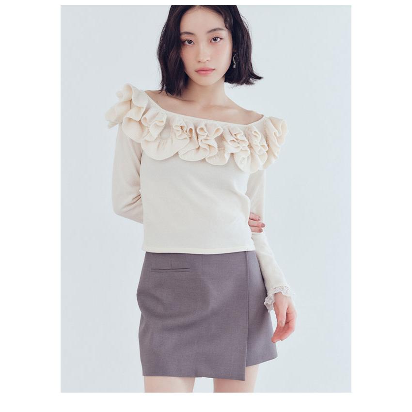 新品未使用　Stina ★ ダリア柄　ラップスカート　ショート丈 新品未使用 Stina ☆ ダリア柄 ラップスカート ショート丈 丈が選べる