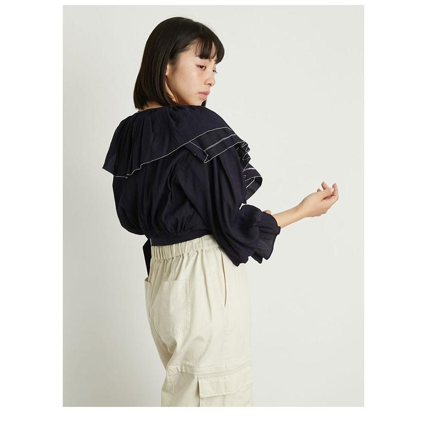 LILY BROWN SALE リリーブラウン トップス 24春夏 フリル LILY BROWN SALE リリーブラウン トップス 24春夏 フリル