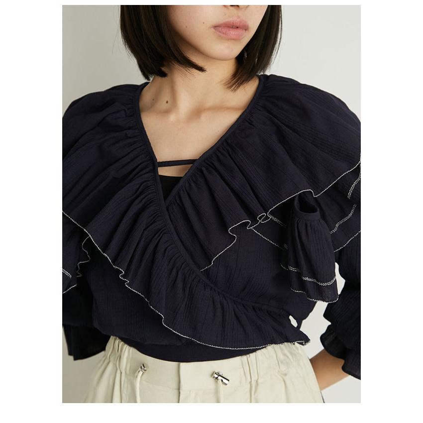 LILY BROWN SALE リリーブラウン トップス 24春夏 フリル LILY BROWN SALE リリーブラウン トップス 24春夏 フリル