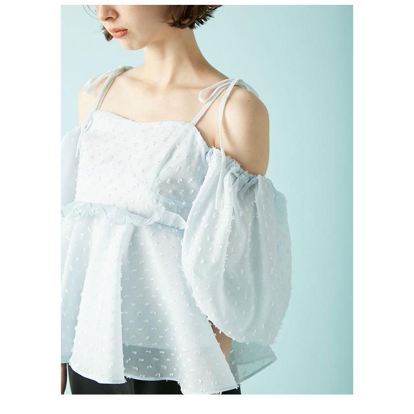 lilybrown 3wayチュールペプラムビスチェ NEWS