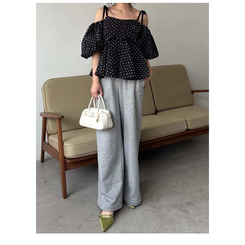 最終値下げ！【リリーブラウン】ペプラムジレ LILY BROWN 新作10%OFF リリー ブラウン トップス 25秋冬 3way