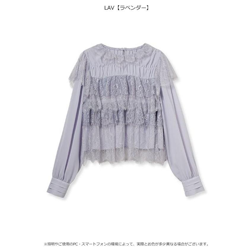 今期　リリーブラウン　センターフリルブラウス LILY BROWN（リリーブラウン） SALE50%OFF リリー ブラウン トップス