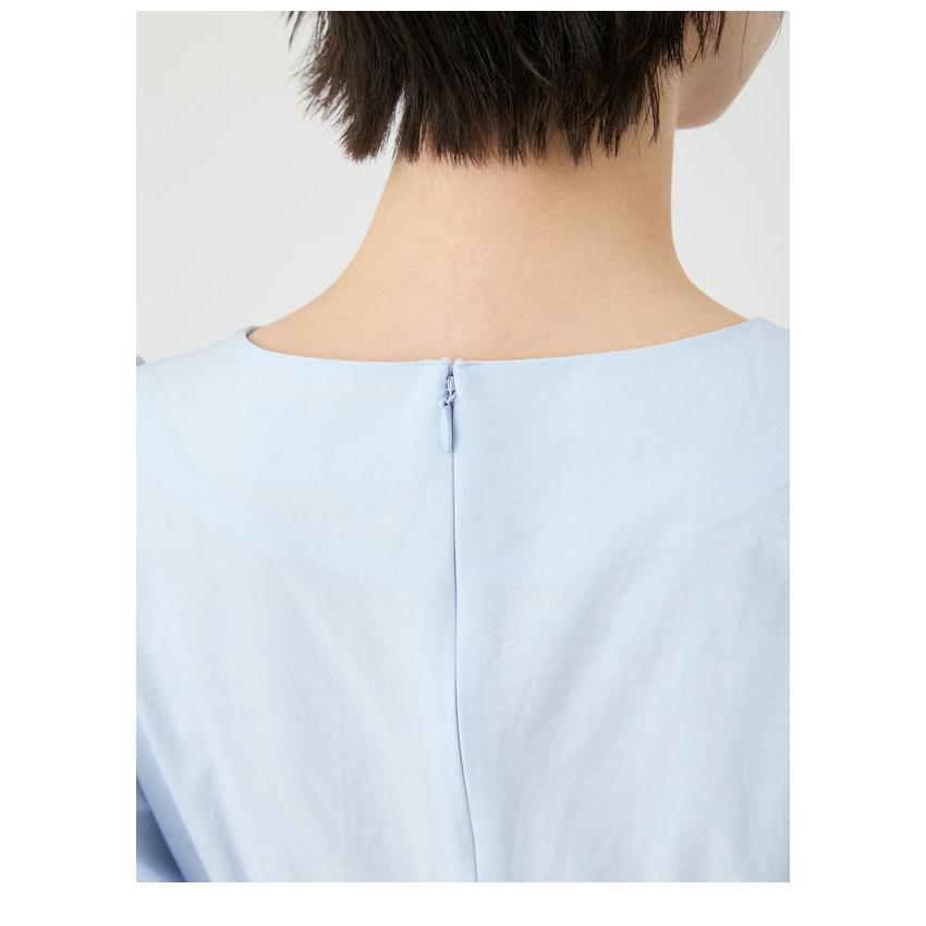 新作10%OFF リリーブラウン LILY BROWN トップス 26春夏 [L.B CANDY STOCK]ペプラムリボントップス 半袖 ミニ丈 リボン lwft262844の画像