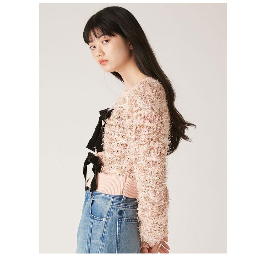 LILY BROWN 新作10%OFF リリーブラウン トップス 25春夏 リボン LILY BROWN 新作10%OFF リリーブラウン トップス 25春夏 リボン
