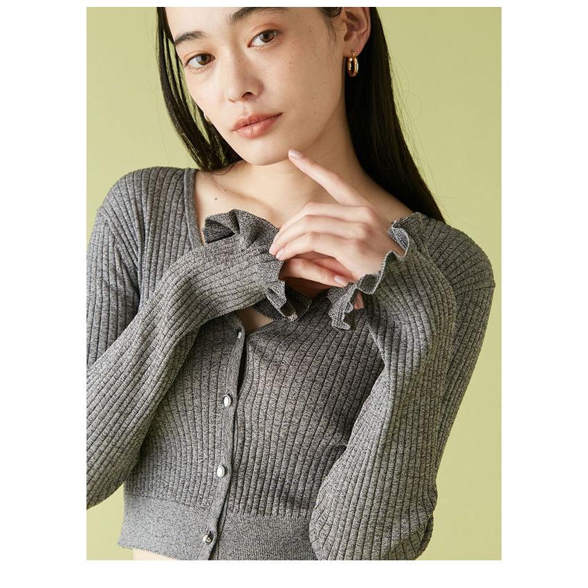 LILY BROWN 新作10%OFF リリーブラウン トップス 25春夏 フリル