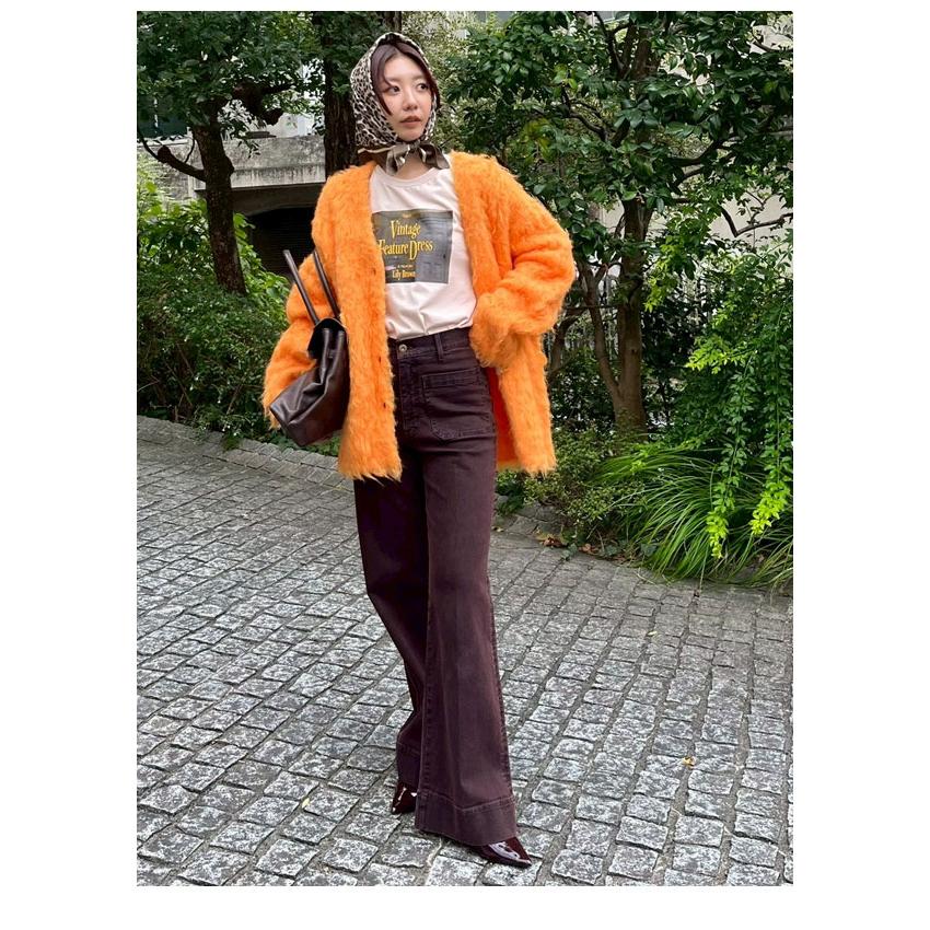 LILY BROWN 新作10%OFF リリー ブラウン トップス 25秋冬 シャギー