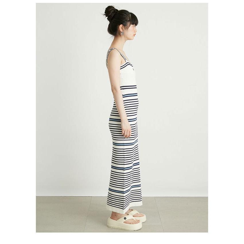 即納】 リリーブラウン LILY BROWN ワンピース 24春夏 MARY QUANT ロゴ  