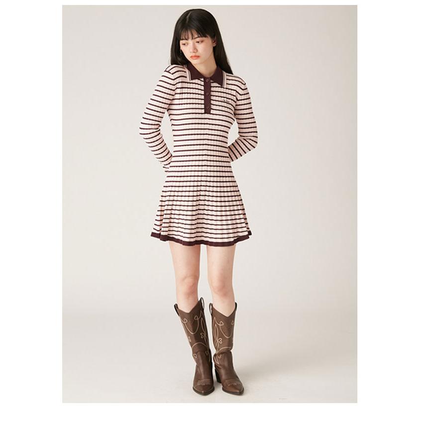 LILY BROWN SALE50%OFF リリー ブラウン ドレス 25春夏 ポロ