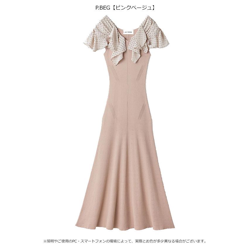 Lily Brown 新作　フリルガウンワンピース LILY BROWN｜フリルガウンピース | Rakuten Fashion(楽天ファッション