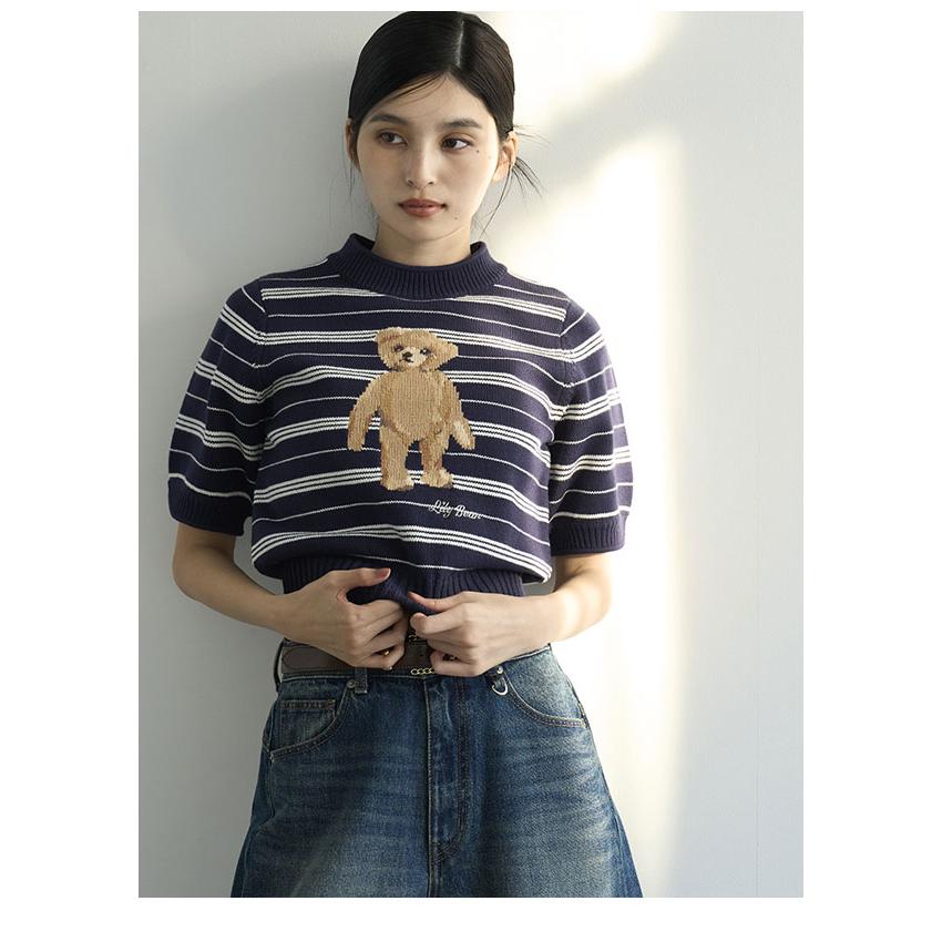 即日出荷 12 OFF Lily Brown リリーブラウンLily Bearニット 24秋冬 LWNT245066 ニットトップス ニット特集 リリーベア くま 新作 HeartySelect 店