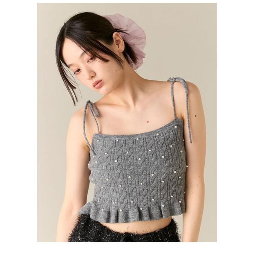 新品リリーブラウンビジュートップス LILY BROWN（リリーブラウン） SALE50%OFF リリー ブラウン トップス