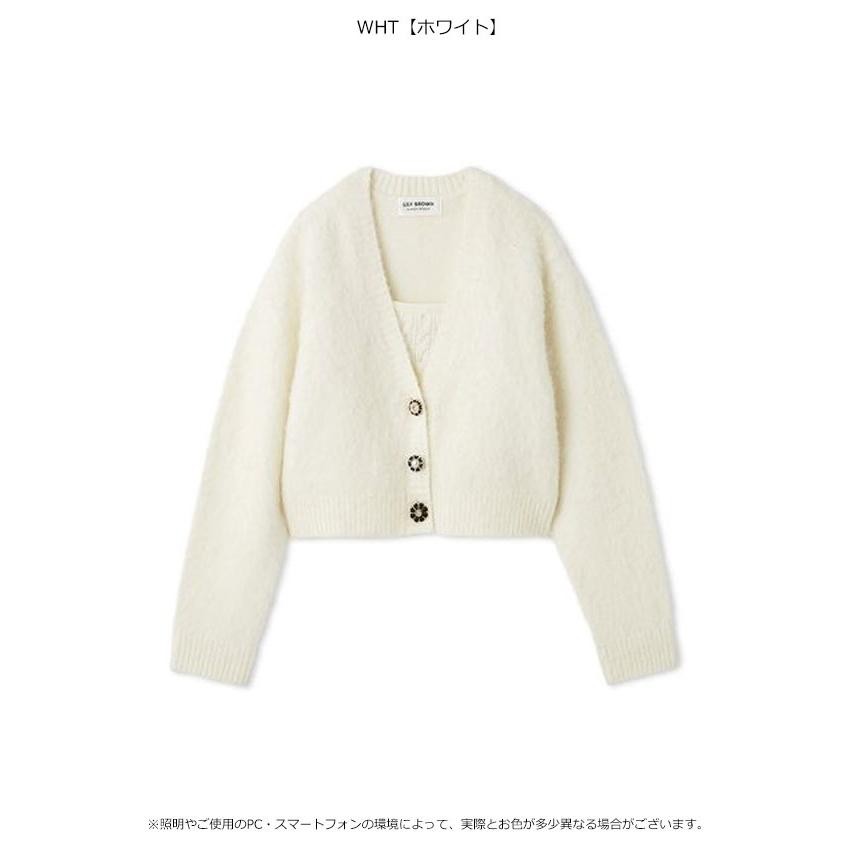 まぁ☆未使用L.B CANDY STOCKふわふわビジューニット LILY BROWN（リリーブラウン） SALE50%OFF リリー ブラウン トップス