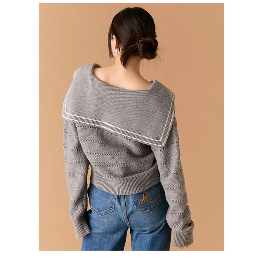 LILY BROWN（リリーブラウン） SALE50%OFF トップス セーラーカラー