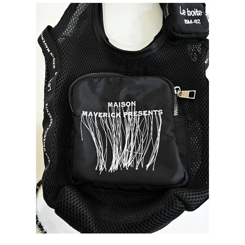 メゾン・マヴェリック MAISON MAVERICK バッグ Mesh Bag 4月中旬〜5月上旬予約 長袖 小物 ハンドバッグ ショルダーバッグ |  | 10