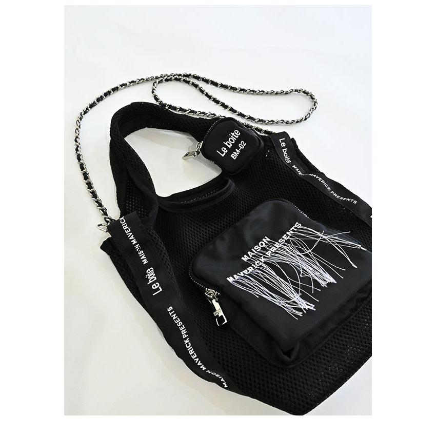 メゾン・マヴェリック MAISON MAVERICK バッグ Mesh Bag 4月中旬〜5月上旬予約 長袖 小物 ハンドバッグ ショルダーバッグ |  | 05