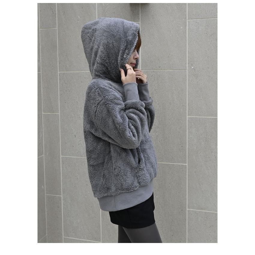 メゾン・マヴェリック MAISON MAVERICK トップス ボアニットパーカー