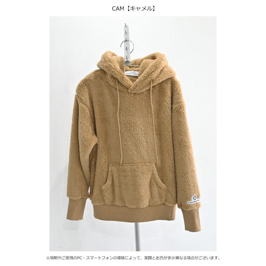 メゾン・マヴェリック MAISON MAVERICK トップス ボアニットパーカー