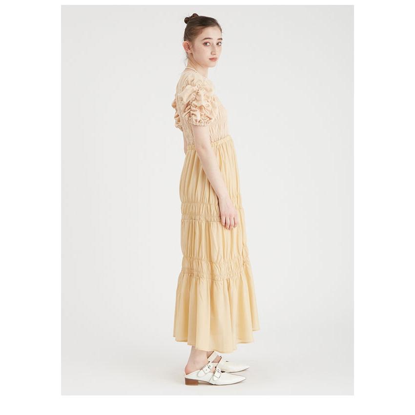 SALE50%OFF ファーファー FURFUR ワンピース 24秋冬 シャーリング 