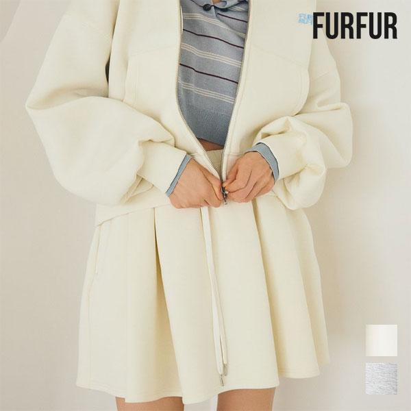 FURFUR（ファーファー） SALE20%OFF ボトムス 25秋冬 ポンチフレアミニ