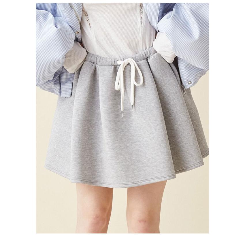 FURFUR（ファーファー） 新作10%OFF ボトムス 25秋冬 ポンチフレアミニ