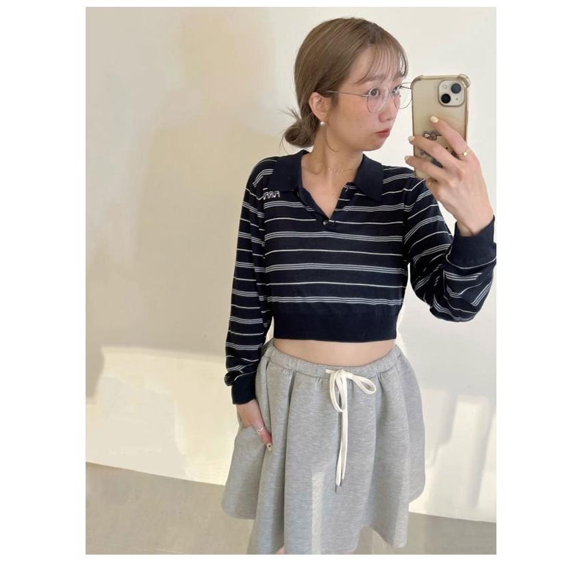 FURFUR（ファーファー） SALE20%OFF ボトムス 25秋冬 ポンチフレアミニ