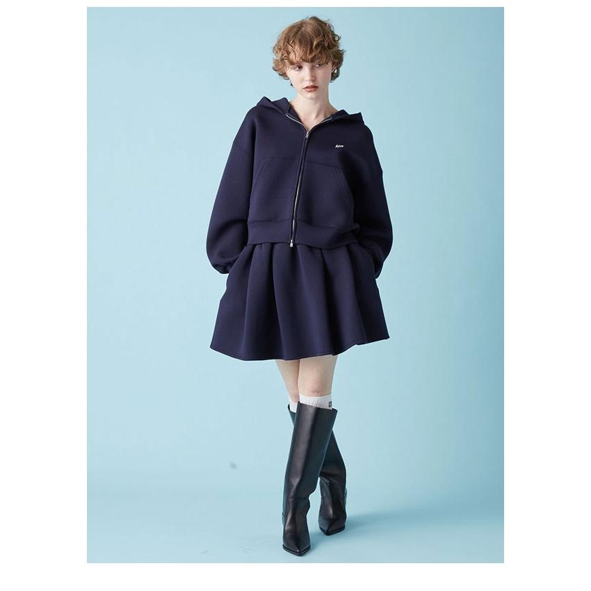 FURFUR（ファーファー） SALE20%OFF ボトムス 25秋冬 ポンチフレアミニ