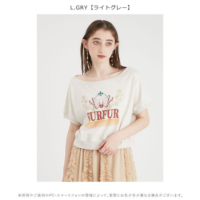 SALE60%OFF ファーファー FURFUR トップス 24秋冬 プリント半袖