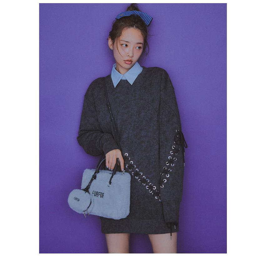 FURFUR（ファーファー） SALE30%OFF ワンピース 25秋冬 ハートレース