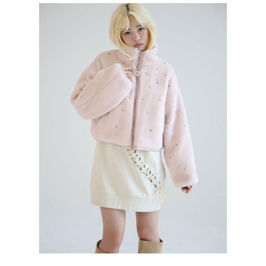 FURFUR（ファーファー） SALE30%OFF ワンピース 25秋冬 ハートレース